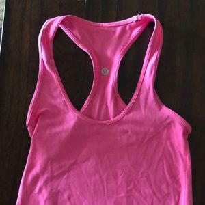Pink Lulu Racerback Tank